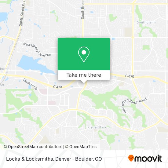 Locks & Locksmiths map