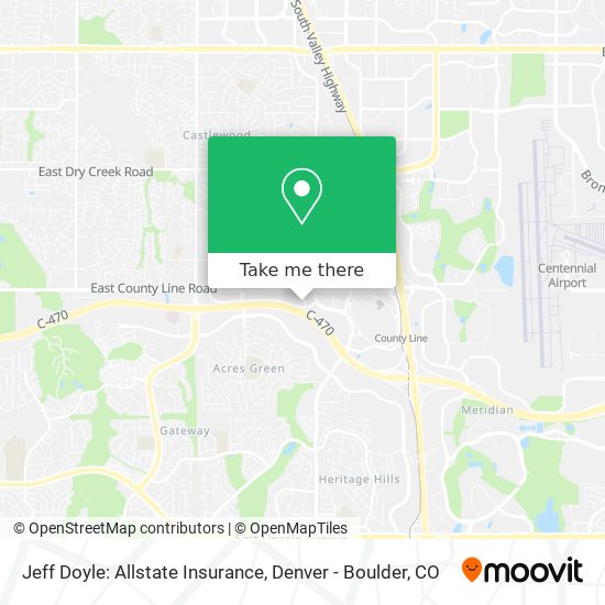 Jeff Doyle: Allstate Insurance map