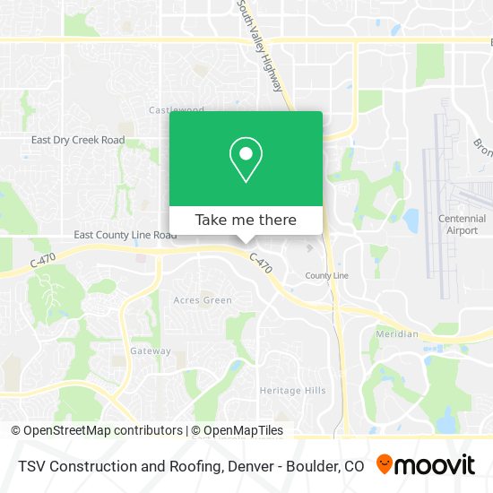 TSV Construction and Roofing map