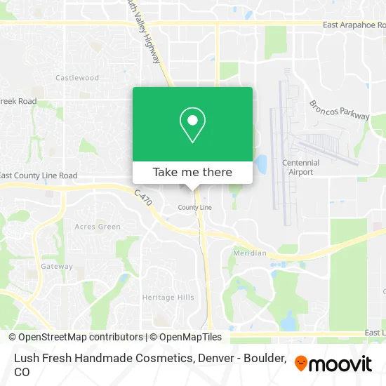 Lush Fresh Handmade Cosmetics map