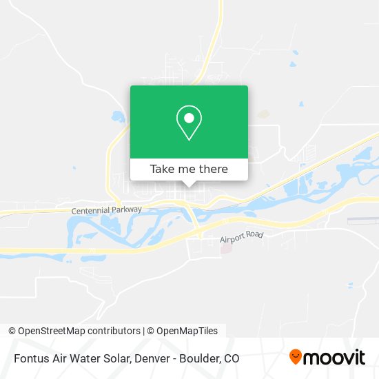 Fontus Air Water Solar map