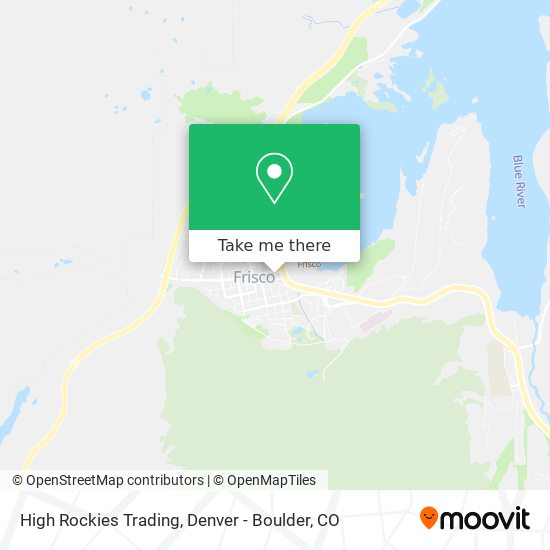 High Rockies Trading map
