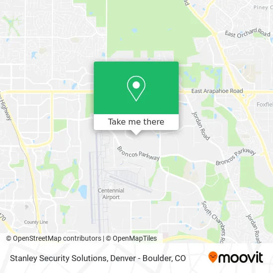 Stanley Security Solutions map