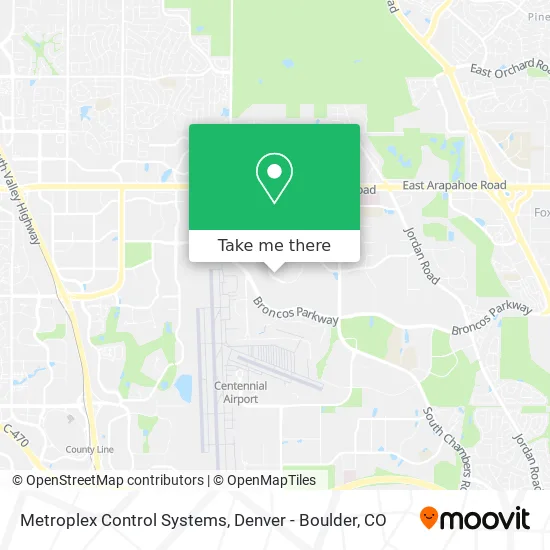 Metroplex Control Systems map