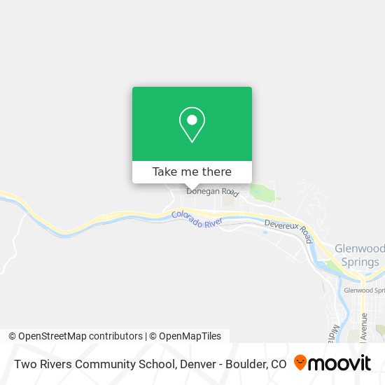 Two Rivers Community School map