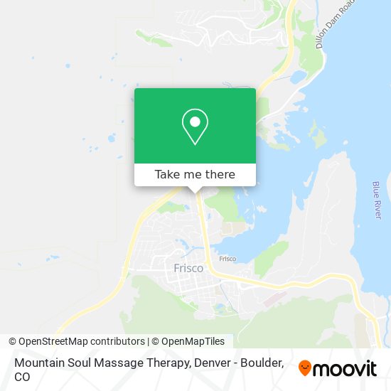 Mapa de Mountain Soul Massage Therapy