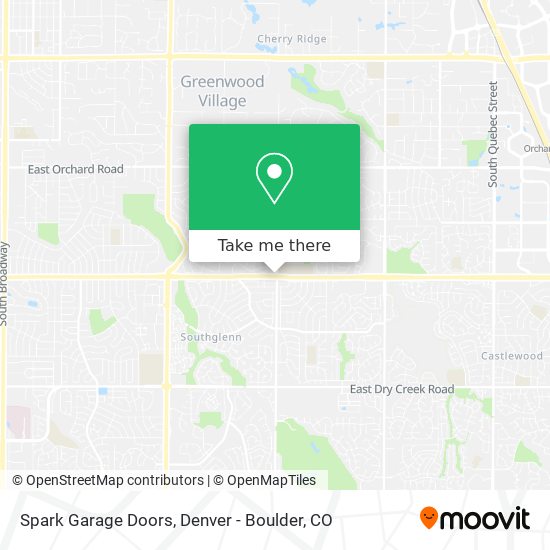 Spark Garage Doors map