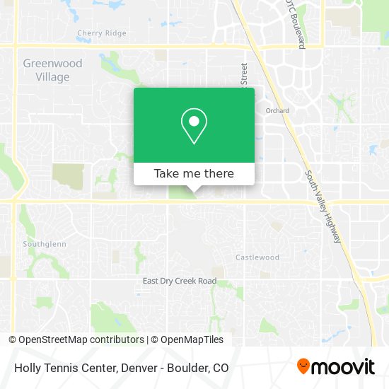 Mapa de Holly Tennis Center
