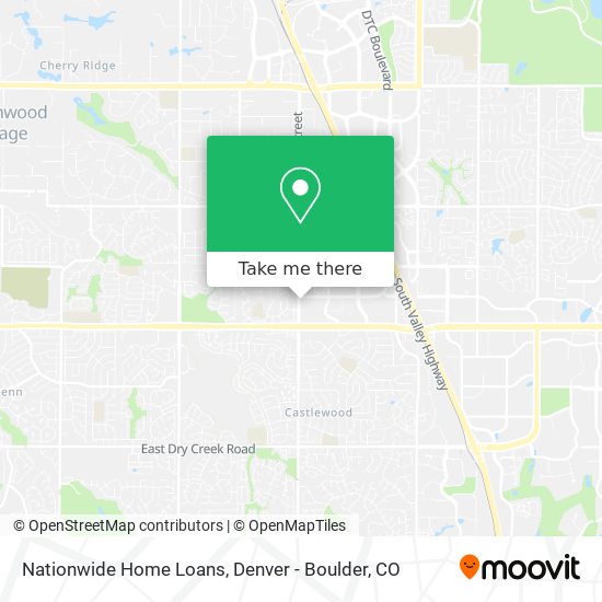 Nationwide Home Loans map