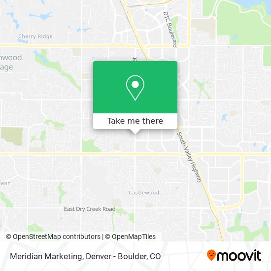 Meridian Marketing map
