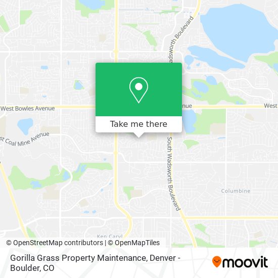 Gorilla Grass Property Maintenance map