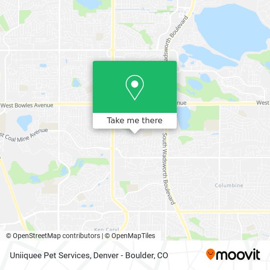 Uniiquee Pet Services map