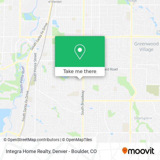 Integra Home Realty map