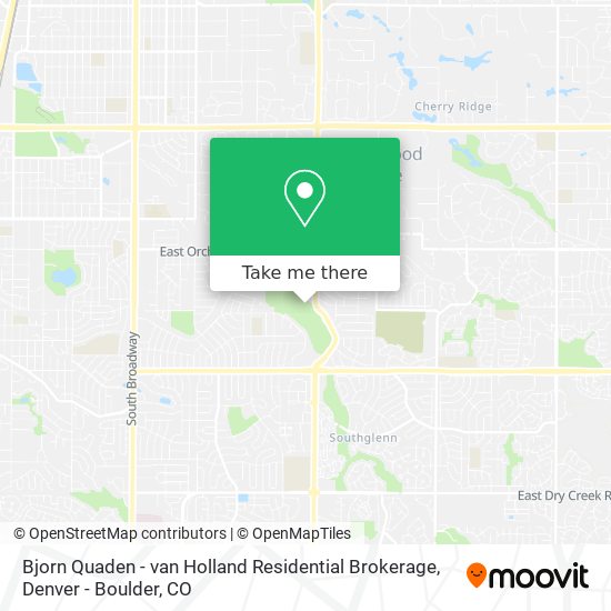 Bjorn Quaden - van Holland Residential Brokerage map