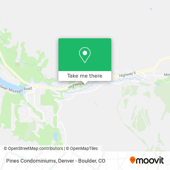 Pines Condominiums map