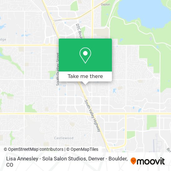 Lisa Annesley - Sola Salon Studios map