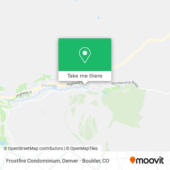 Mapa de Frostfire Condominium