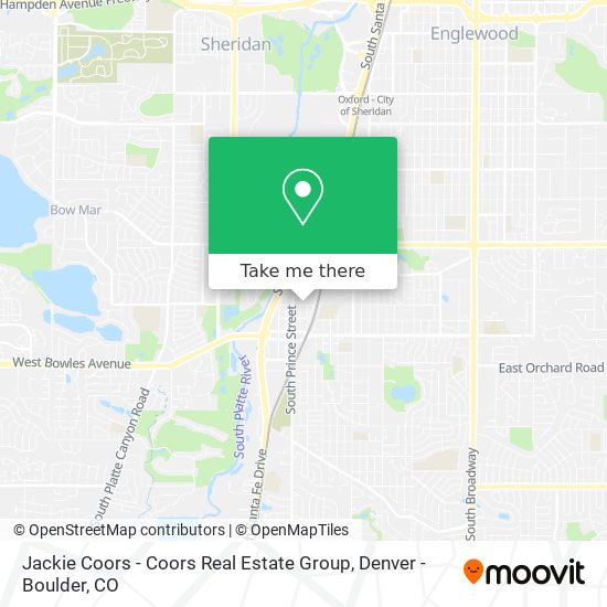 Jackie Coors - Coors Real Estate Group map