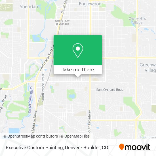 Executive Custom Painting map