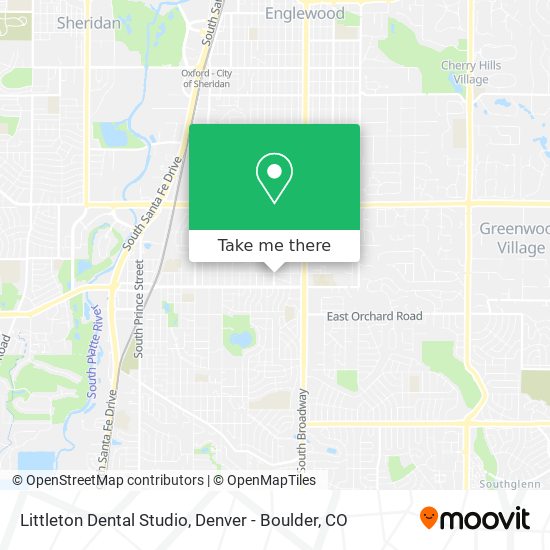 Littleton Dental Studio map