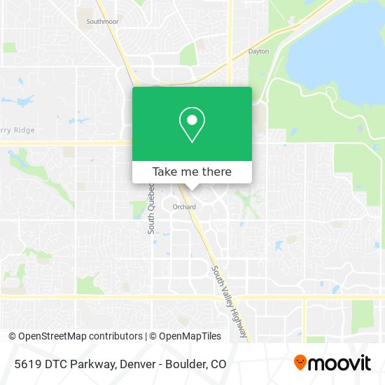 5619 DTC Parkway map
