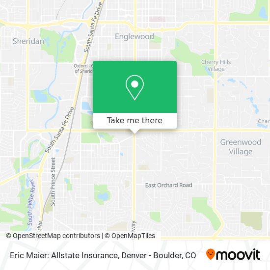 Mapa de Eric Maier: Allstate Insurance