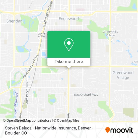 Mapa de Steven Deluca - Nationwide Insurance