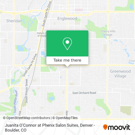 Juanita O'Connor at Phenix Salon Suites map