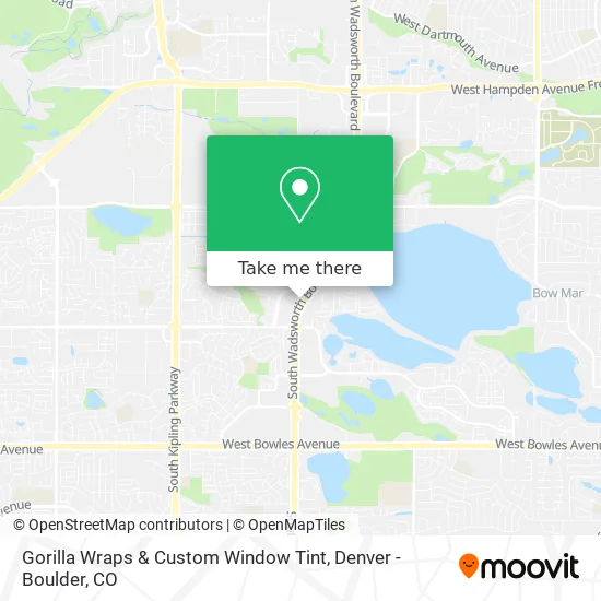 Gorilla Wraps & Custom Window Tint map