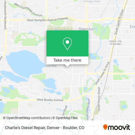 Charlie's Diesel Repair map