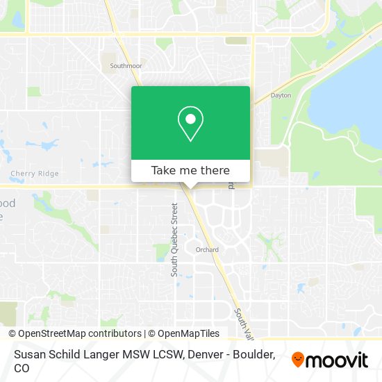 Mapa de Susan Schild Langer MSW LCSW