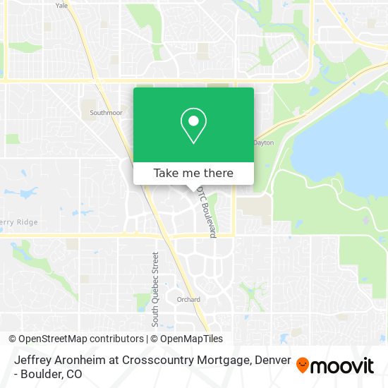Jeffrey Aronheim at Crosscountry Mortgage map
