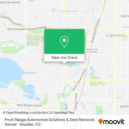 Mapa de Front Range Automotive Solutions & Dent Removal