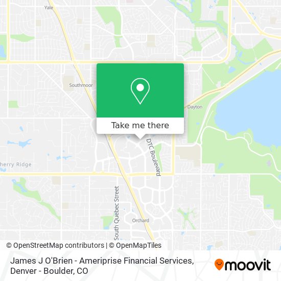 James J O'Brien - Ameriprise Financial Services map