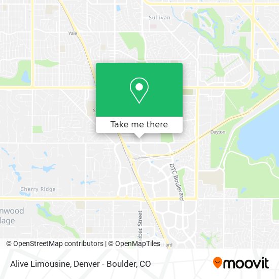 Mapa de Alive Limousine