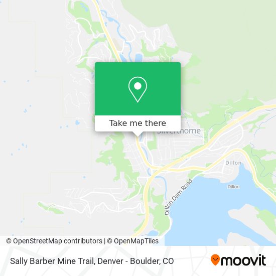 Mapa de Sally Barber Mine Trail