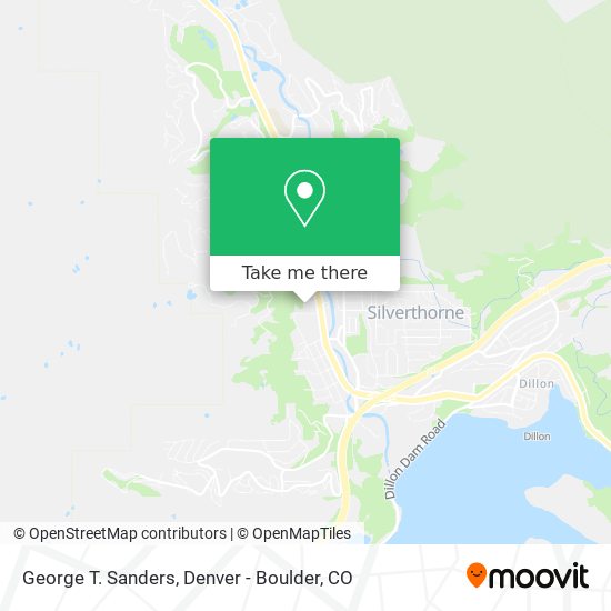 Mapa de George T. Sanders
