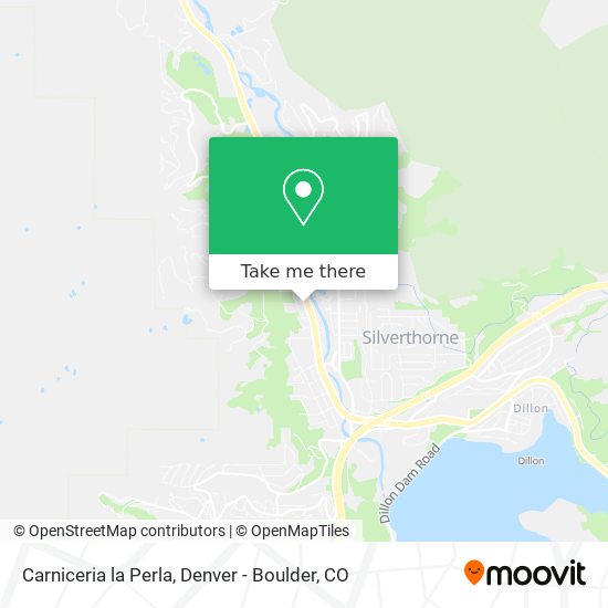 Mapa de Carniceria la Perla