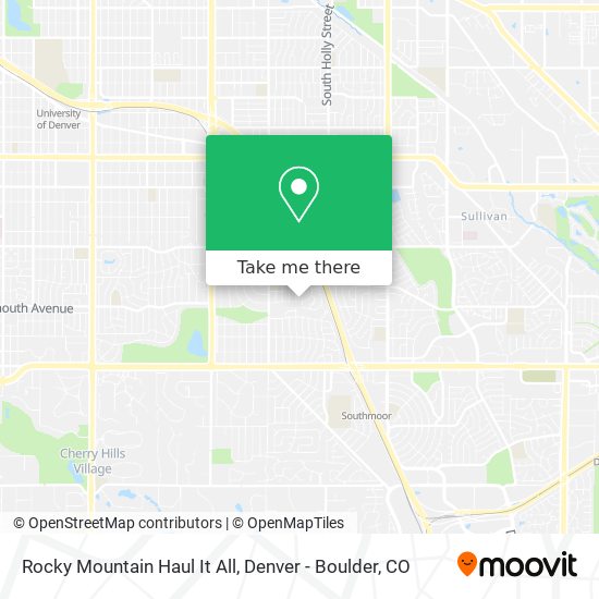 Rocky Mountain Haul It All map
