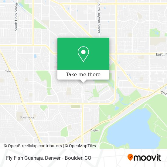 Fly Fish Guanaja map