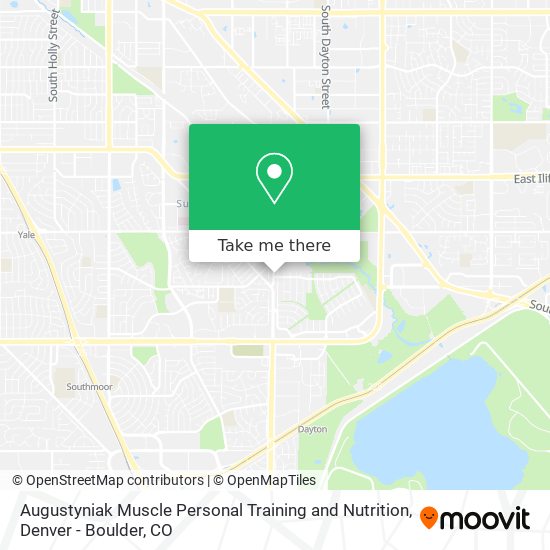 Augustyniak Muscle Personal Training and Nutrition map