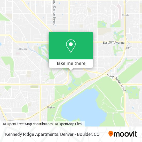 Mapa de Kennedy Ridge Apartments