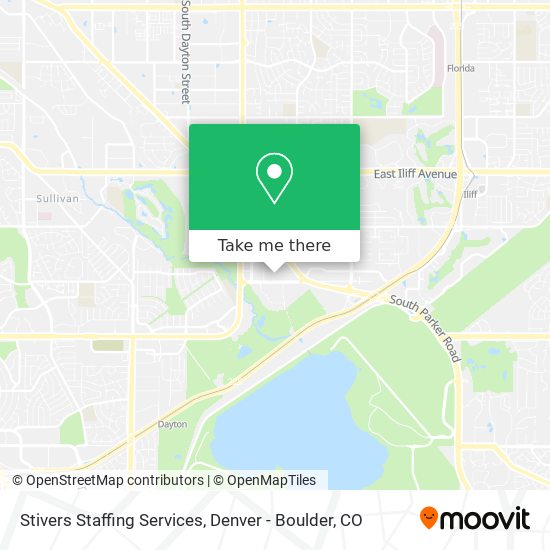Stivers Staffing Services map
