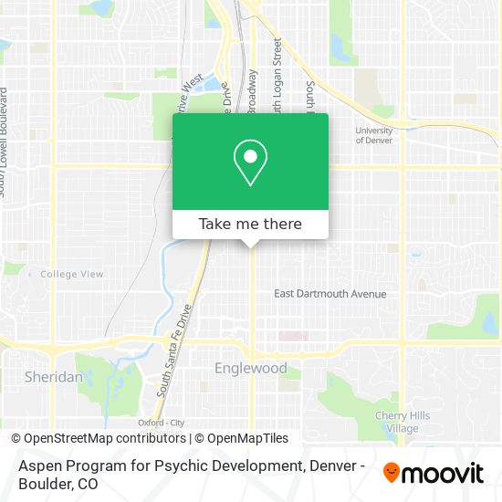 Aspen Program for Psychic Development map