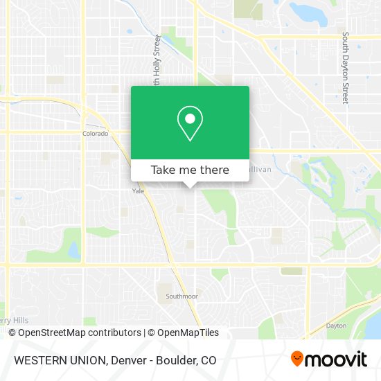 Mapa de WESTERN UNION