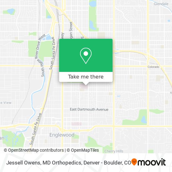 Jessell Owens, MD Orthopedics map