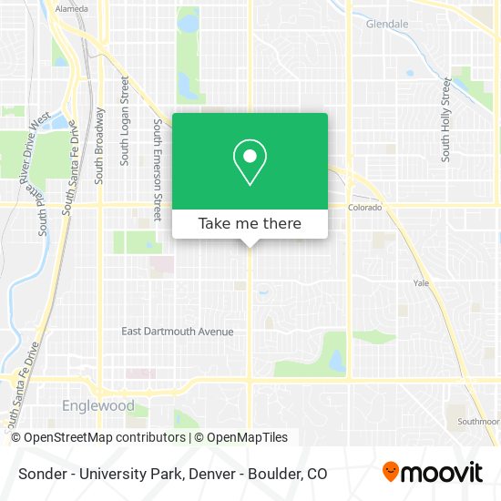 Sonder - University Park map