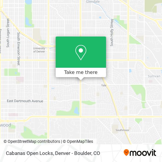Cabanas Open Locks map