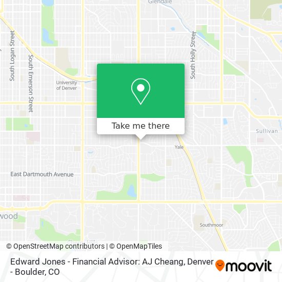 Mapa de Edward Jones - Financial Advisor: AJ Cheang