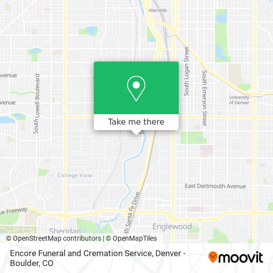 Encore Funeral and Cremation Service map